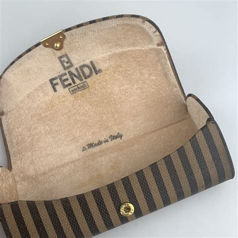 vintage fendi eyeglass case|occhiali fendi cat eye.